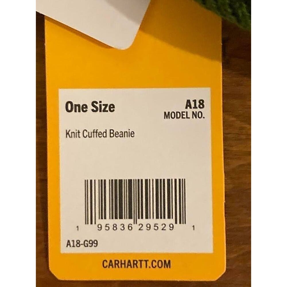 NWT! Carhartt Beanie - G99 - Picture 2 of 4